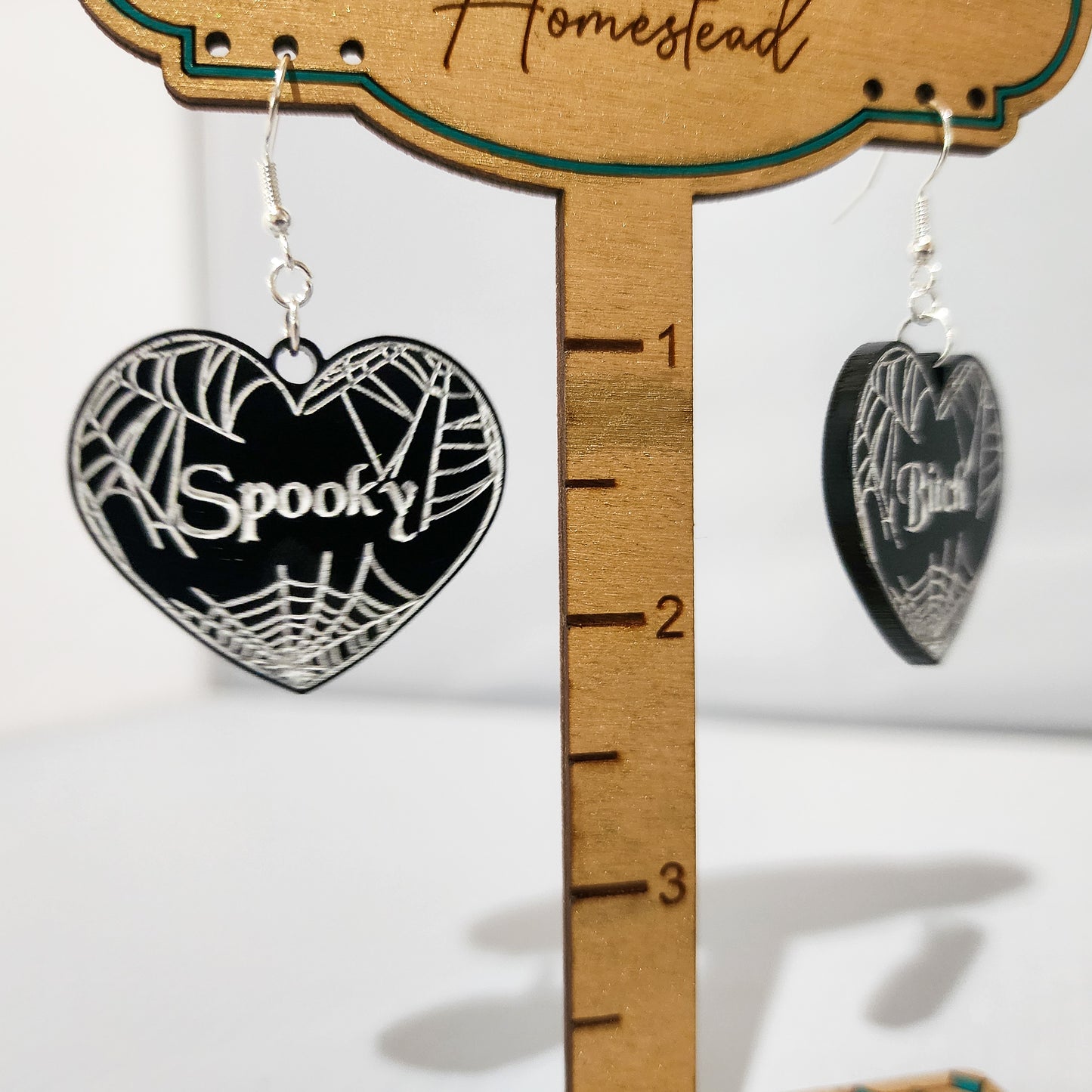 Spooky Bitch Dangling Earrings