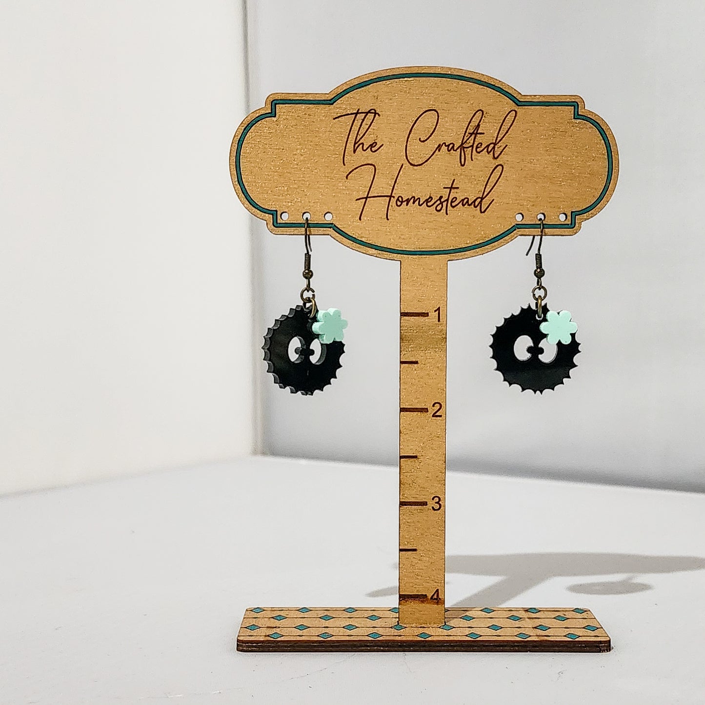 Dangling Soot Earrings