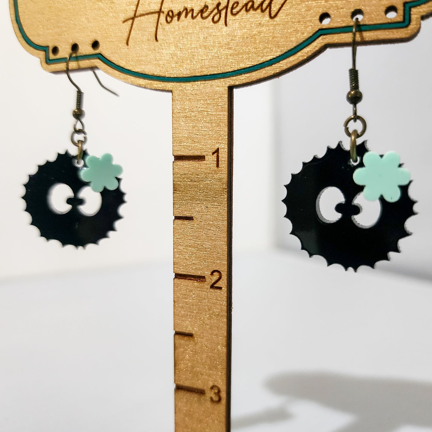 Dangling Soot Earrings