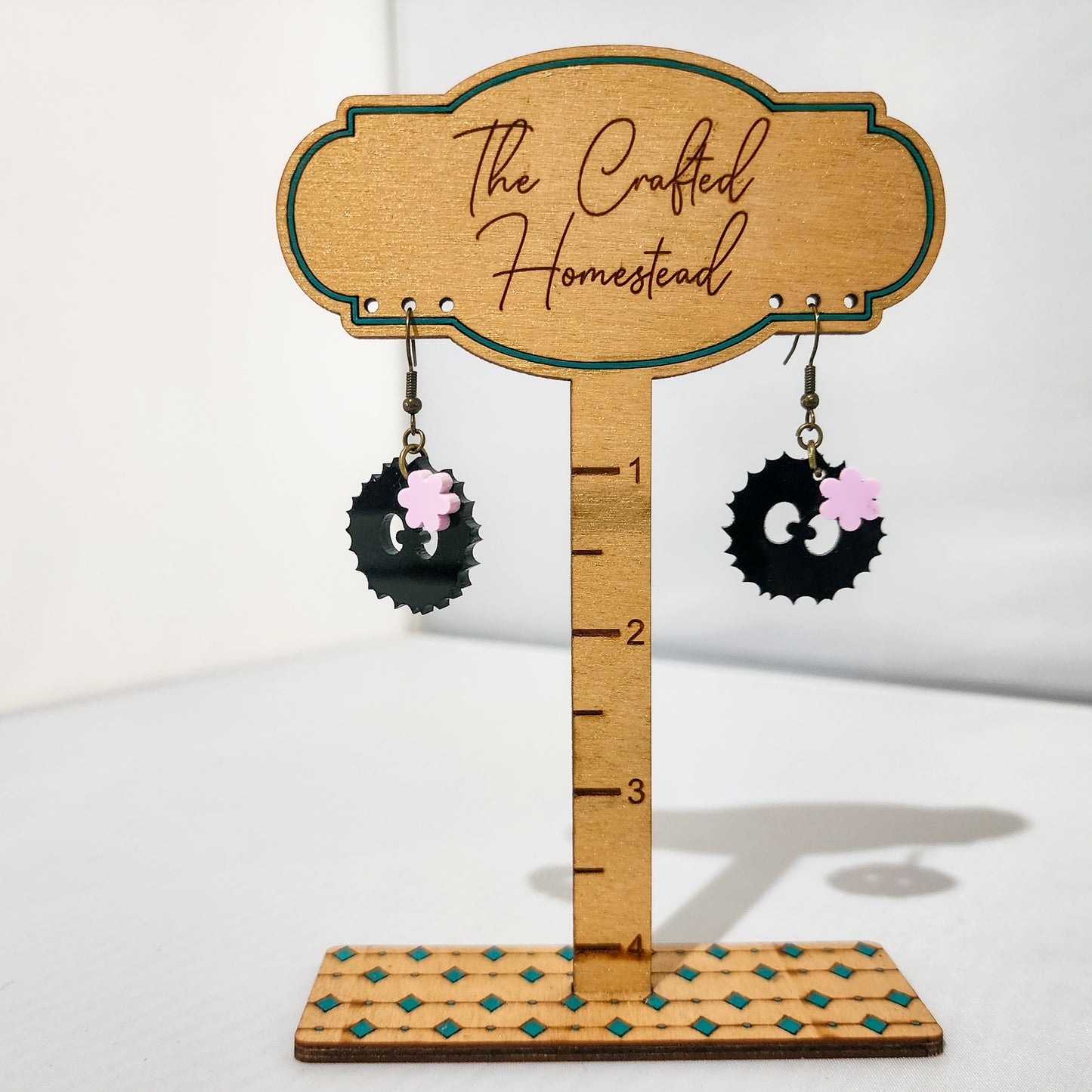 Dangling Soot Earrings