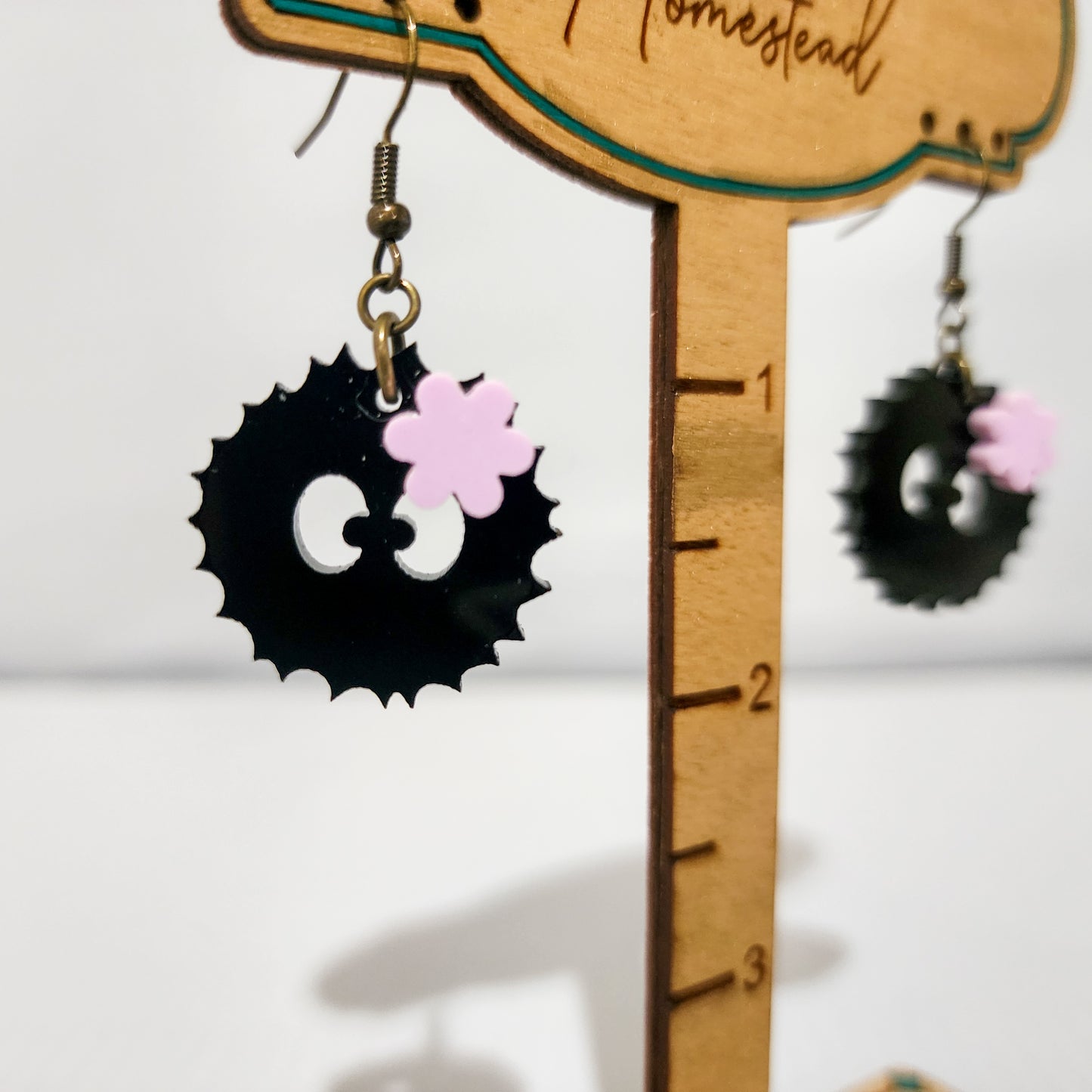 Dangling Soot Earrings