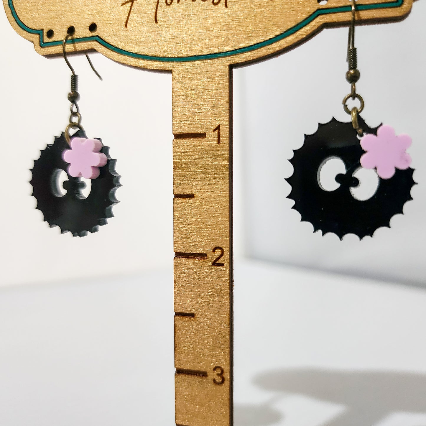 Dangling Soot Earrings