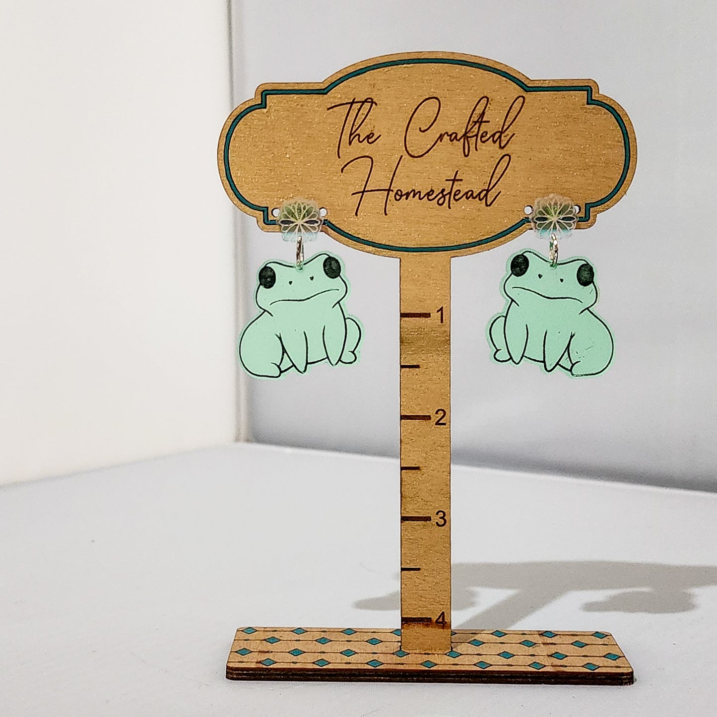 Frog Dangling Earrings