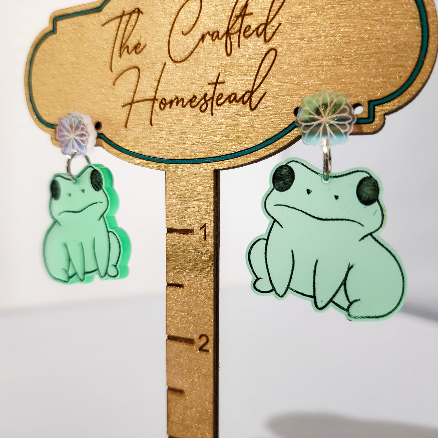 Frog Dangling Earrings