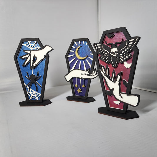 Coffin Decor Trio