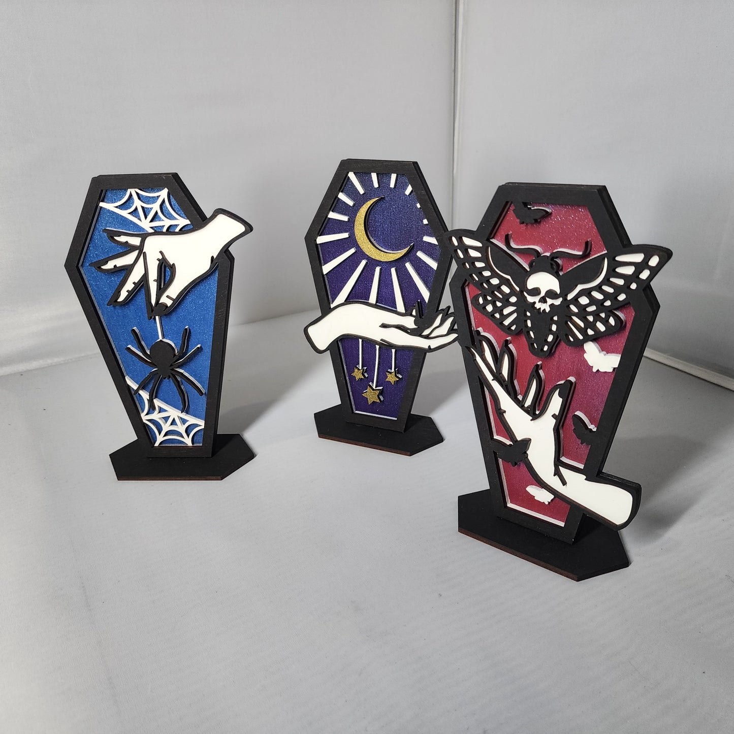 Coffin Decor Trio