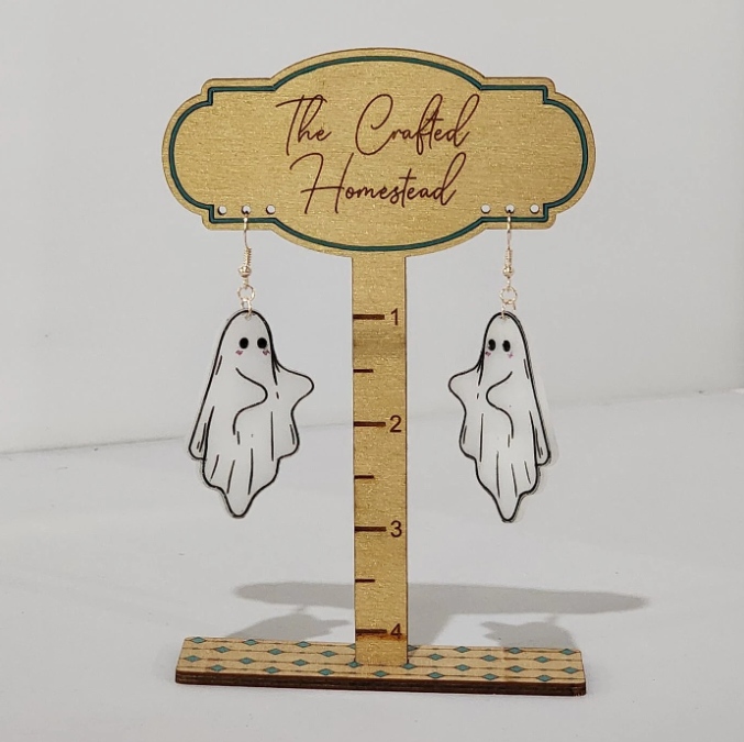 Ghosty Dangling Earrings