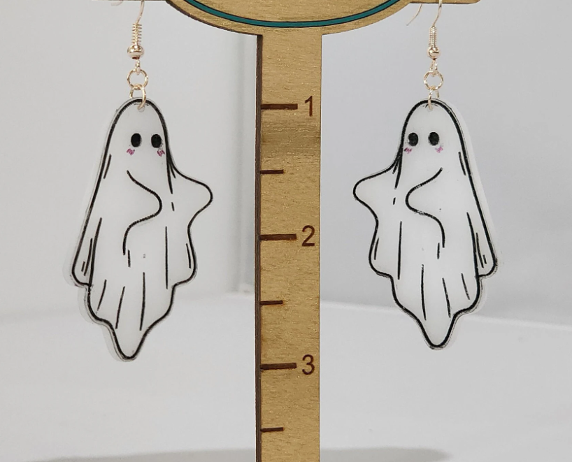 Ghosty Dangling Earrings