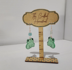 Frog Dangling Earrings