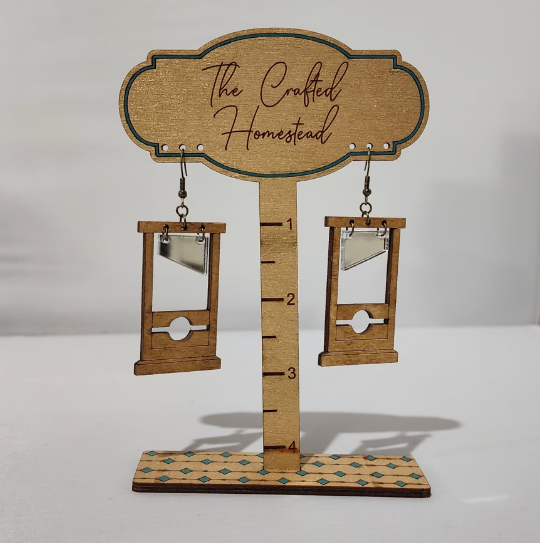 Guillotine Dangling Earrings