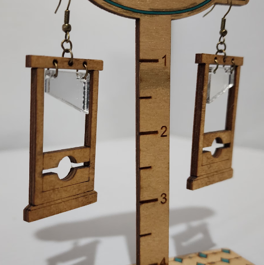 Guillotine Dangling Earrings