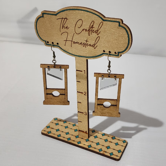 Guillotine Dangling Earrings