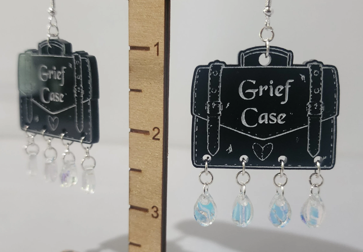 Grief Case Dangling Earrings